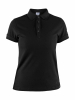 Craft Casual Polo Pique W Black