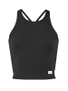 Craft Collective Cropped Singlet W Black