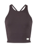 Craft Collective Cropped Singlet W Dk Plum