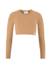 Craft Collective Rib Cropped Ls Top W
