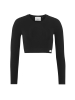 Craft Collective Rib Cropped Ls Top W