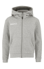 Craft Community 2.0 Logo Fz Hoodie Jr Meleerattu Harmaa