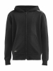 Craft Community Fz Hoodie Jr Black