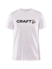 Craft Community Logo Ss Tee Jr Meleerattu Valkoinen