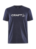 Craft Community Logo Ss Tee M Meleerattu Navy