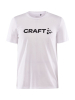 Craft Community Logo Ss Tee M Meleerattu Valkoinen
