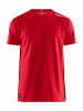 Craft Community Mix Ss Tee M Kirkkaanpunainen