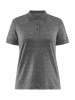 Craft Core Blend Polo Shirt W Meleerattu Tummanharmaa