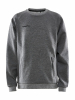 Craft Core Soul Crew Sweatshirt Jr Meleerattu Tummanharmaa