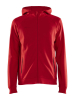 Craft Core Soul Full Zip Hood M Kirkkaanpunainen