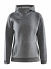 Craft Core Soul Hood Sweatshirt W Meleerattu Tummanharmaa