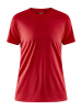 Craft Core Unify Training Tee W Kirkkaanpunainen