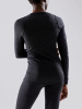 Craft Core Wool Merino Ls Tee W Meleraattu Musta