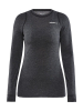Craft Core Wool Merino Ls Tee W Meleraattu Musta