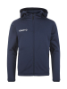 Craft Evolve 2.0 Brushed Hood Jacket Jr Navu