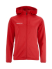 Craft Evolve 2.0 Brushed Hood Jacket W Kirkkaanpunainen