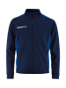 Craft Evolve 2.0 Contrast Full Zip Jacket Jr Navy / Club Cobolt
