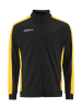 Craft Evolve 2.0 Contrast Full Zip Jacket M Black / Sweden Yellow