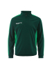 Craft Evolve 2.0 Contrast Half Zip Jr Forest / Team Green