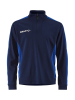 Craft Evolve 2.0 Contrast Half Zip Jr Navy / Club Cobolt