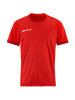 Craft Evolve 2.0 Graphic Jersey Jr Kirkkaanpunainen