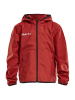 Craft Jacket Rain Jr Kirkkaanpunainen