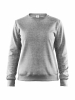 Craft Leisure Crewneck W Meleerattu Harmaa