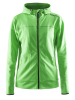 Craft Leisure Full Zip Hood W Craft Creen / Black / Grey Melange