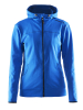 Craft Leisure Full Zip Hood W Sweden Blue