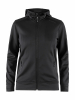 Craft Noble Full Zip Hood W Black