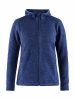 Craft Noble Hood Jacket W Meleerattu Sininen