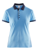 Craft Noble Polo Pique Shirt W Aqua/tummansininen