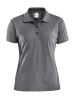 Craft Polo Shirt Pique Classic W Meleerattu Tummanharmaa