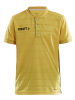 Craft Pro Control Button Jersey Jr Sweden Yellow / Black
