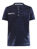Craft Pro Control Button Jersey Jr Tummansininen/valkoinen