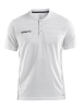 Craft Pro Control Button Jersey M White / Black