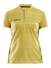 Craft Pro Control Button Jersey W Keltainen/musta