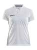 Craft Pro Control Button Jersey W White / Black