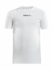 Craft Pro Control Compression Tee Jr Valkoinen