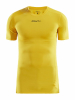 Craft Pro Control Compression Tee Ruotsinkeltainen