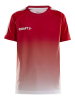 Craft Pro Control Fade Jersey Jr Bright Red / White