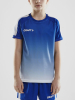 Craft Pro Control Fade Jersey Jr Club Cobolt / White