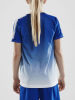 Craft Pro Control Fade Jersey Jr Club Cobolt / White