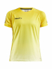Craft Pro Control Fade Jersey W Keltainen/musta