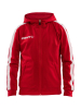 Craft Pro Control Hood Jacket Jr Bright Red / White