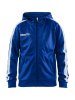 Craft Pro Control Hood Jacket Jr Club Cobolt / White