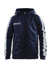 Craft Pro Control Hood Jacket Jr Navy / Valkoinen