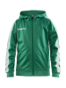 Craft Pro Control Hood Jacket Jr Team Green / White