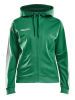 Craft Pro Control Hood Jacket W Team Green / White