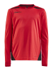 Craft Pro Control Impact Ls Tee Jr Bright Red / Black